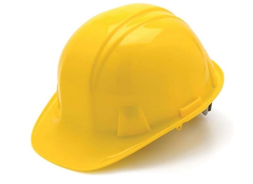 Pyramex Safety SL Series Cap Style Hard Hat, 4-Point Snap Lock Suspension